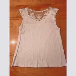 Top en Cotton blanc